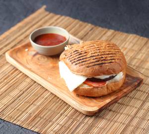 Paneer And Cheese Burger