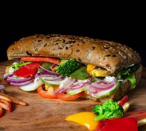 Exotic Vegetable Sandwich