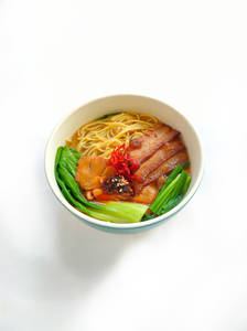 Pork Chinese Noodle Soup 