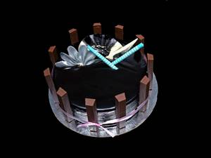 Kit Kat Jam Cake