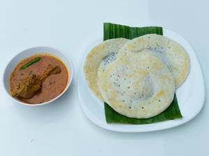 4 Dosa+ Chicken Curry (Combo)