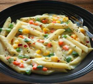 Whole Wheat Pasta With Paneer