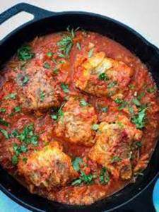 Fried Fish In Tomato Gravy