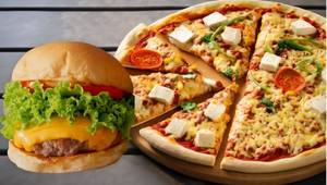 1 Paneer Pizza [10 Inches] With 1 Veg Burger