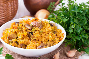 Mushroom Biryani