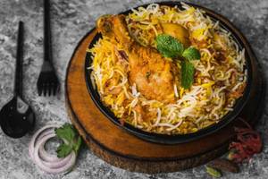 Chicken Biryani (1 Pc Chicken + 1 Pc Potato)