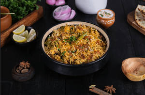 Subz Biryani [Served With Raita]