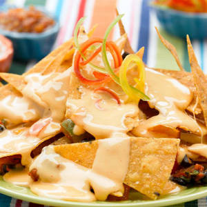 Nachos Chicos Chilli Beans With Chicken