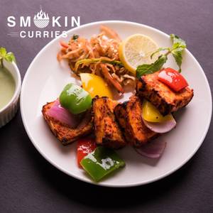 Schezwan Paneer Tikka.