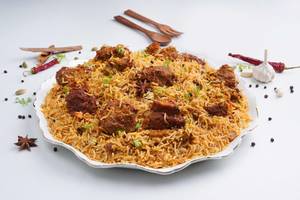 Hyderabadi Mutton Biryani (Boneless) - Serves 1