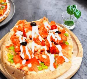 BBQ chicken cheese pizza [ 7 inches]