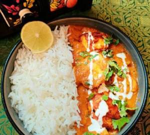 Paneer Butter Masala With Rice 