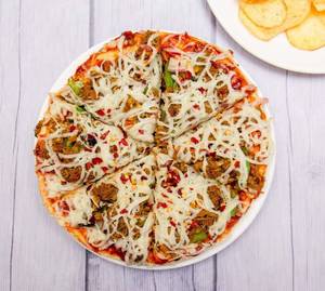 Chicken Hot Mix Cheese Pizza [6 Inch]
