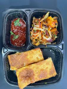 Chicken Egg Mughlai Paratha