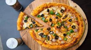 8" Barbeque Paneer Pizza Medium