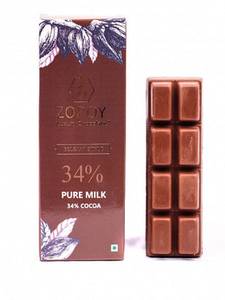 ZOROY Belgian Style Pure Milk Chocolate Bar 25 Gms