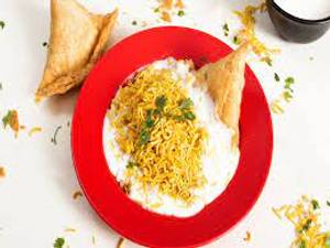 Dahi Samosa  [2 Piece]