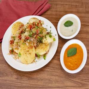 Vegetable Fired Idlis