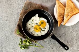 Plain Fry 2 Egg