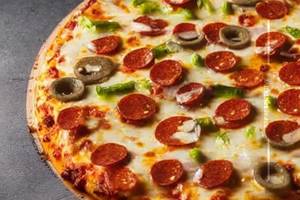 Chicken Pepperoni Pizza