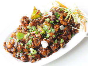 Mushroom Manchurian