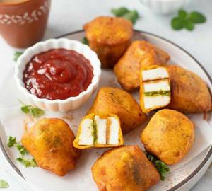 Paneer pakora plate