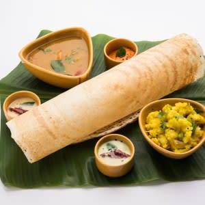 Paneer Onion Dosa