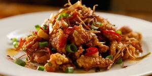 Chicken Hot Garlic Dry