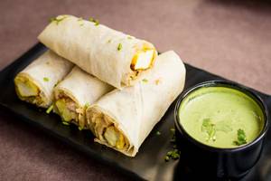 Pudina Paneer Roll