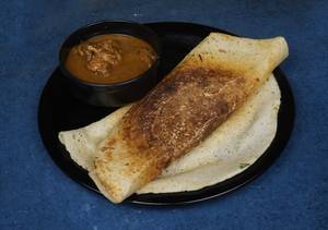 Dosa ( 2 ) + Halal Chicken Curry ( 3 Pcs )