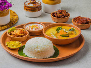 Sindhi Kadhi Chawal (g-free)