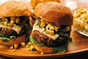 Corn Cheese Burger