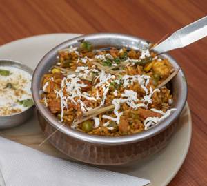 Egg hyderabadi Biryani 									