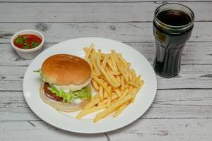 Chicken Burger Combo