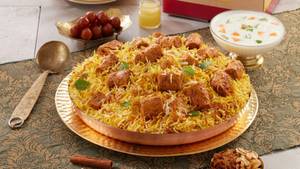 Mutton Seekh Kebab Biryani(boneless)