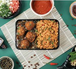 Schezwan Manchurian Fried Rice