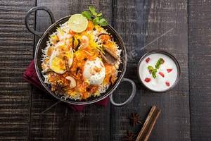 Egg biryani
