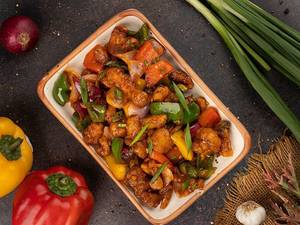 Chilli Mushroom Dry