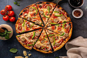 Tandoori Chicken Pizza