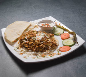 Shawarma Rumali Plate