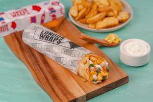 Cheesy Corn Salsa Wrap