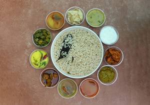 Veg Bagara Rice Meal