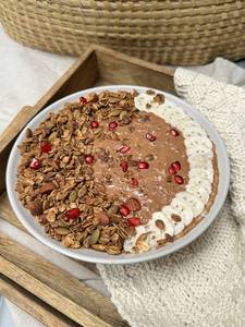 Cacao Peanut Butter Overnight Oats