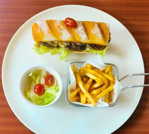 Philly Steak Beef Baguette 