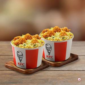 Duo Popcorn Chicken Rice Bowl - Biryani Style