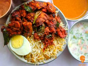 Mini Chilli Chicken Biryani