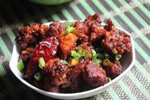 Chilli Chicken Boneless Dry