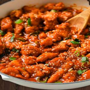 Chicken Manchurian.