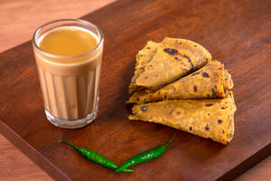 2 Full Sp. Rajwadi Chai [Tea] + Thepla [3 Pc]