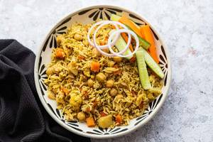 Chole With Pulao